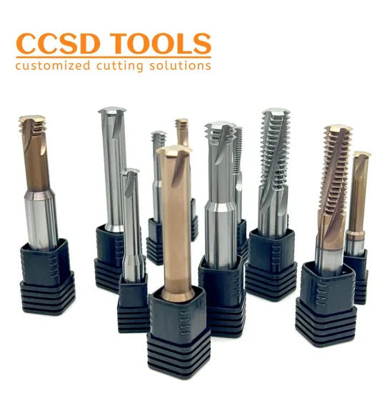 Multi Form Thread Mill Chinese Manufacturer Solid Carbide Thread Milling Cutter